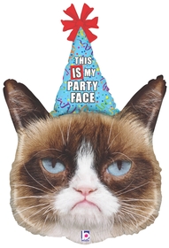 Grumpy cat party animal