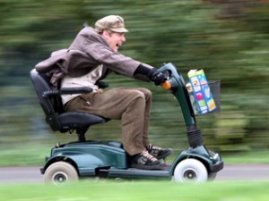 Speeding hell on wheels