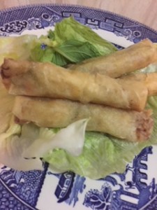 Pork Rice Paper Rolls