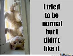 I am normal