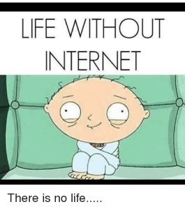 No internet
