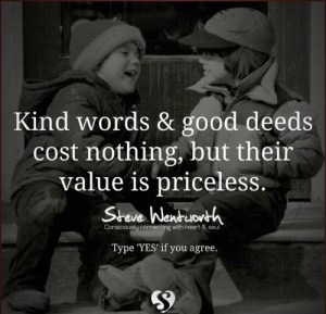 Good Deed Kind Words