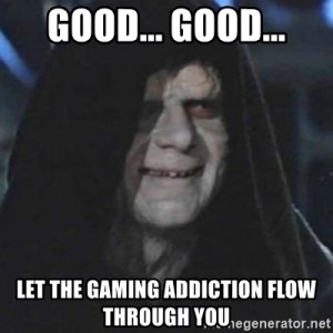 addicted to gaming