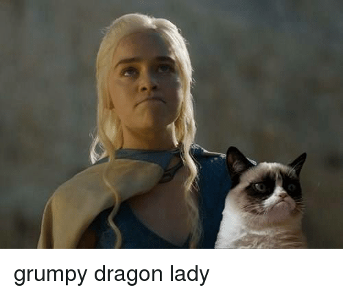 Grumpy Lady